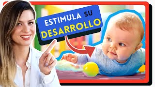 ⏰ TUMMY TIME pon a tu BEBÉ BOCA ABAJO para estimular su DESARROLLO psicomotor🔹 03 meses 46 meses [upl. by Jordon57]