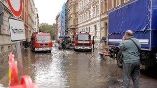 Hochwasser in Halle Saale [upl. by Ramsa912]