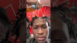 Getting My First Ever Retwist hair locs dreads hairstyle [upl. by Aremmat]