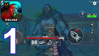 Bigfoot 2 Online  Gameplay Part 1 Tutorial Bigfoot Monster Forest Survival iOS Android Gameplay [upl. by Ymac]