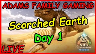 Ark Survival Ascended Scorched Earth Day 1 [upl. by Mel]