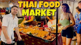 【🇹🇭 4K】Phuket 2022 Patong Thai Street Food Market Tour  Thailand [upl. by Namwob]