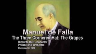 Manuel de Falla  The Three Cornered Hat Suite No 1  Riccardo Muti Part 13 [upl. by Publea154]