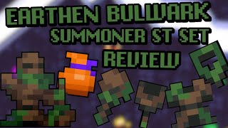 RotMG Earthern Bulwark Summoner ST SET REVIEW Finally a Good ST SET [upl. by Tamma]