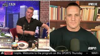 The Pat McAfee Show  Thursday February 15th 2024 [upl. by Assilem]