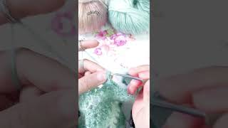 Crocheted blanket Crochet tutorial 뜨개질 담요 뜨개질 튜토리얼 crochet 뜨개질 かぎ針編みshorts [upl. by Enos]