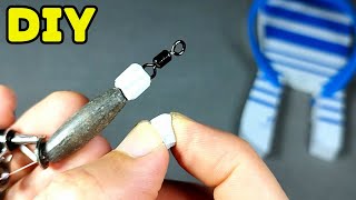 How to make sinker protector Its easy and quick to make DIY Fishing [upl. by Auvil]