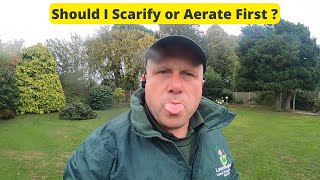 Should You Scarify Or Aerate Your Lawn FIRST [upl. by Inol]