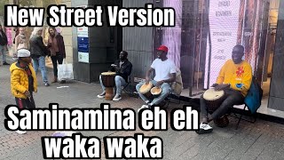 Saminamina eh eh waka waka  New street version [upl. by Arikehs]