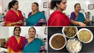 இன்றைய சமையல் Cooking VlogThanjavur Race KuzhambuMore Rasamvendhaya keerai capsicum Paruppu usil [upl. by Hahn]