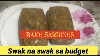 Bake sardines  Sardinas  Sardinas with Egg KnP 1 [upl. by Catharine]