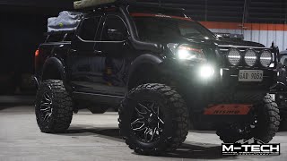 NISSAN NAVARA MODIFIED 2022  RIDEMAX SUSPENSION  KINGSCOIL  MONSTER NAVARA  MTECH  CEBU [upl. by Reis246]