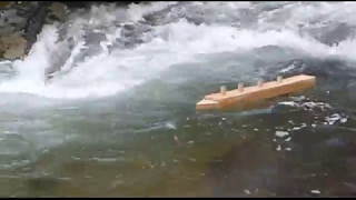 Cruise ship sails over waterfall and sinks [upl. by Bautista]