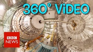 Step inside the Large Hadron Collider 360 video  BBC News [upl. by Jocelin]