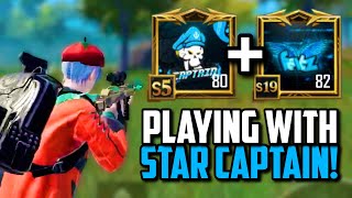 STAR CAPTAIN amp FEITZ DUO VS SQUAD ON EUROPE SERVER  PUBG Mobile [upl. by Yemrots476]