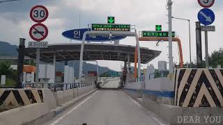 Highway Hongcheon→Chuncheon Korea [upl. by Reggi]