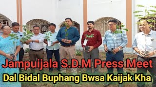 Jampuijala SDM Office Press Meet  Tai Omo no Karwibo Dal bidal Buphang Busa Bo Kailai kha [upl. by Iramo]