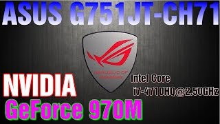 Обзор ASUS G751JT [upl. by Bullen]