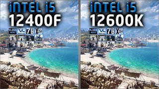 Intel i5 12400 vs i5 12600K Benchmarks – 15 Tests 🔥 [upl. by Samy]