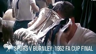 Tottenham Hotspur v Burnley 1962 FA Cup Final ‘The Chessboard Final’  British Pathé [upl. by Oludoet]