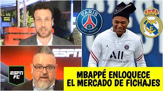 BOMBAZO PSG rechazó primera oferta del Real Madrid por Mbappé 160 millones de euros  ESPN FC [upl. by Aikym314]