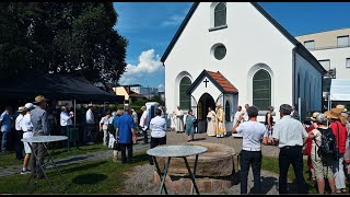 Impressionen der Kirchweihe St Jakobus am Adelberg Rheinfelden [upl. by Aiyotal]