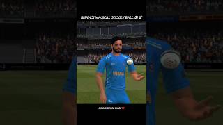 BISHNOI MAGICAL GOOGLY BALL In real cricket 24 game shorts cricketshorts rc24 [upl. by Airdnna]