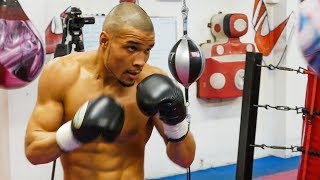 IN THE BAG Eubank Jr looking READY FOR DeGALE  Media workout [upl. by Gilli]