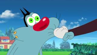 हिंदी Oggy and the Cockroaches  Oggy and the Magic Smile S04E48 Hindi Cartoons for Kids [upl. by Bronez]