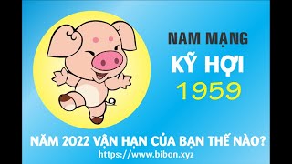 XEM TỬ VI TUỔI KỶ HỢI 1959 NAM MẠNG NĂM 2022 Nhâm Dần [upl. by Nedra]