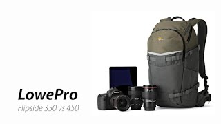 LowePro Flipside Trek 350 vs 450 [upl. by Aro]