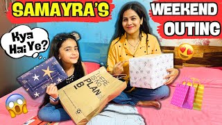 Samayra Ne Weekend Outing Pe Kya Shopping Ki😱 vlog  86 samayranarula shoppingvlog [upl. by Eetse468]