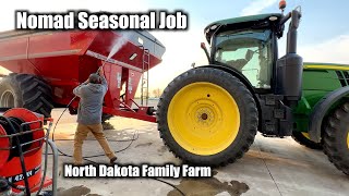 Nomad Seasonal Job Family Farm North Dakota [upl. by Corenda]