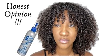 S CURL TEXTURIZER SPRAY  What I really think [upl. by Knorring562]