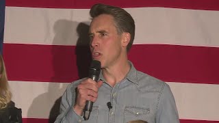 Josh Hawley speaks after APprojected win for Missouri US Senate [upl. by Nnyltiak]