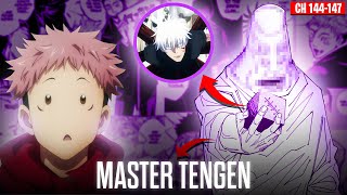 Who Is Master Tengen CHAPTER 144147 EXPLAINED  Jujutsu Kaisen PreCulling Game Arc [upl. by Aratahc946]