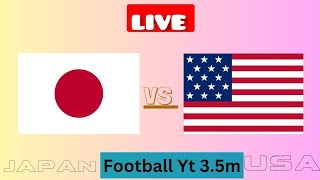 USA U23 vs Japan U23 live football match scoring International friendly [upl. by Bili445]