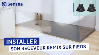 🛠 TUTO  Comment poser un receveur de douche sur pieds [upl. by Vernita]