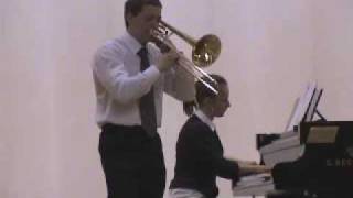 ZOK  G Albrechtsberger Trombone Concerto Parts 23 [upl. by Aisatal494]