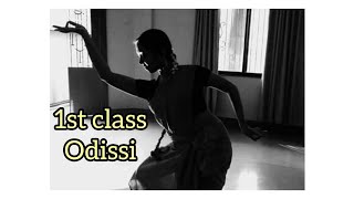 Odissi Dance Class From Basic dance odissi teaching [upl. by Wiltz]