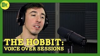 The Hobbit The Desolation of Smaug BEHIND THE SCENES Voice Over Sessions [upl. by Lemyt]