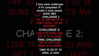 CHALLENGES TILL MA BIRTHDAY [upl. by Yltsew]