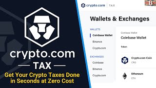 Cryptocom Tax Tool Create Crypto Tax Reports for Free [upl. by Lirva]