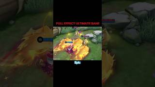 ✅ FULL EFFECT ULTIMATE BANE mlbb mobilelegends [upl. by Linzer]