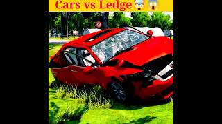 Cars vs Ledge 🤯😱BeamNGDrive factsshortsindia youtubeshortsMRINDIANHACKERCrazyXYZ MrBeast 24 [upl. by Brandise]