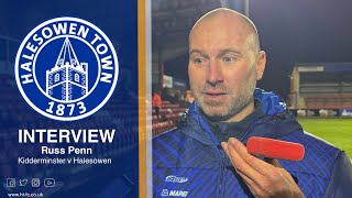 MANAGER INTERVIEW  Russ Penn following Kidderminster loss [upl. by Marketa132]