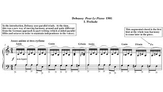 Analysis Debussy Pour Le Piano I Prelude [upl. by Alyks]