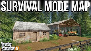 NEW MODS FS19 No Mans Land New Survival Mode Map 18 Mods  Farming Simulator 19 [upl. by Kcirdle]