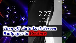 How to Turn off Auto Changing Wallpaper in Realme [upl. by Tiersten]