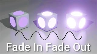 Fade InOut LightsBlinking Lights In Blender 3dtutorial blender blendertutorial [upl. by Akcirahs]